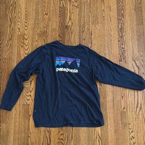Patagonia Navy Long Sleeve Shirt